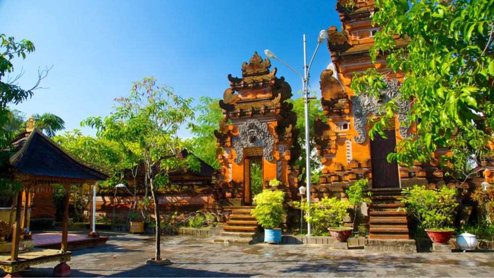 Balinese tample in seminyak